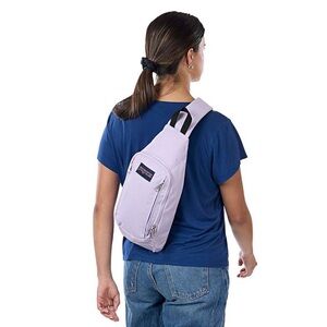 JanSport Move Sling Crossbody Bag in Pastel Lilac NWT